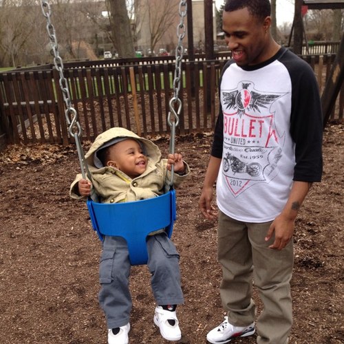 LOVING LIFE MY WIFE @_SincerelyAlise nd my son