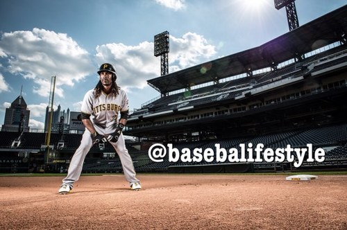 Tweeting about the lifestyle of a baseball player