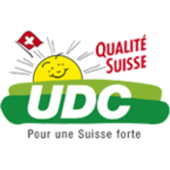UDC Suisse - pour une Suisse forte. en allemand: @SVPch