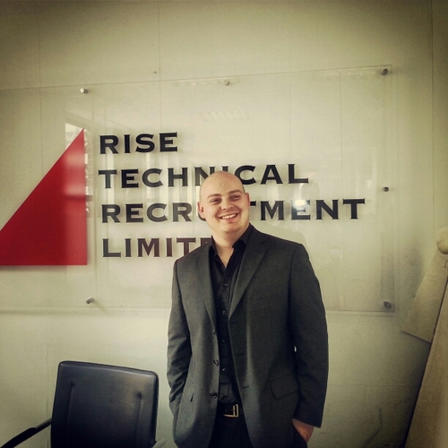 Engineering Recruiter for Rise Technical, Extrovert and Intellectual Simpleton partial to humor in poor taste and football related paraphernalia