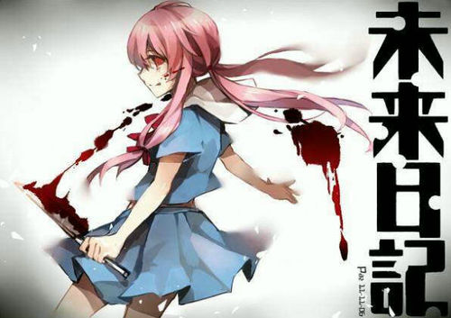 FutureDiary | Yuno Gasai | Yukiteru Amano | Akise Aru | Nishijima | Uryuu Minene