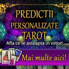 Bine ati venit pe portalul cu preziceri in carti de Tarot! Doriti sa aflati ce v-a rezervat destinul? Intrati acum in Universul Tarotului!