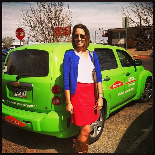 I work as a sales/ marketing representative for Servpro of Denver East!