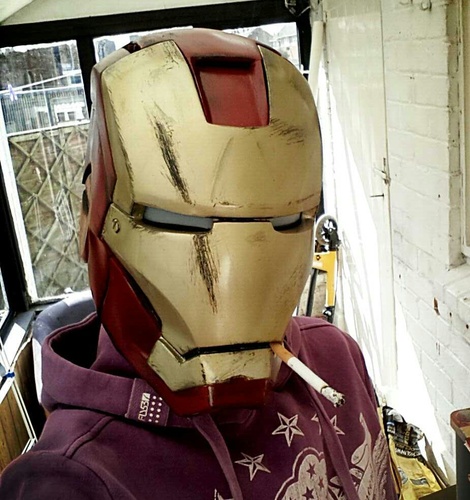 when Tony's busy with his fancy new suits what am i left to do.... play!