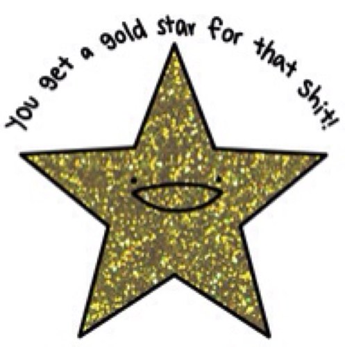 We are here to reward anons that are doing a good job! Send a gold star to anongoldstar@live.com