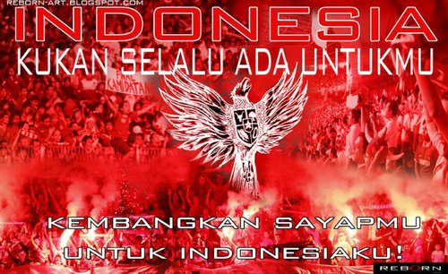 Indonesia! Indonesia! Love you!