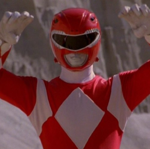 Red Mighty Morphin Ranger also the new Red Spd Ranger protecting the world from evil never backing down from a fight in love with @pinkmegaranger ❤