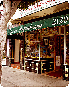 The tastiest little deli in the world...right on Chestnut Street in San Francisco since 1929.