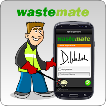 wastemate1's profile picture. Help your waste collectors save time form filling with Wastemate.