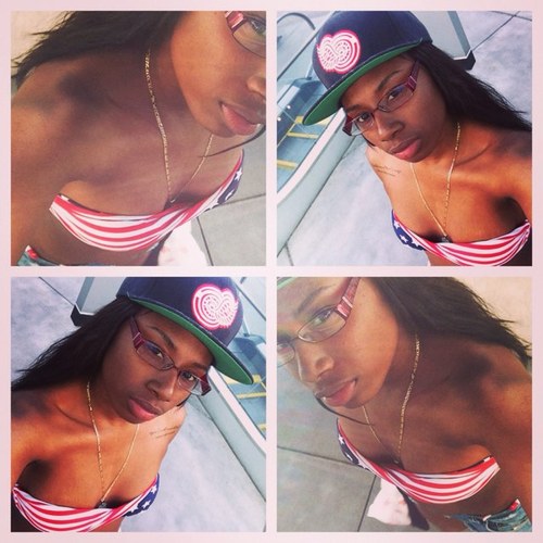 With The Baddest Chick In #TheGame @taeheckard... Instagram - Damierzuley_