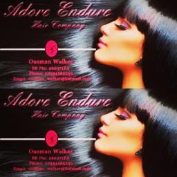 ADORE-ENDURE - Hair company
Doing affordable prices on 5A+ grade virgin hair: Brazilian,Mongolian,Cambodian,Russian, and more Email: adore-endure@hotmail.co.uk