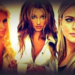 Britney Spears, Paris Hilton, Nicole Richie,
Lindsay Lohan, Selena Gomez, Demi Lovato,
Miley Cyrus
