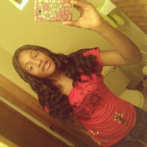 My daughter Ka'Mya is my world