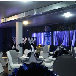 Manny's Blue Room and Lounge.  A beautiful place for beautiful people.