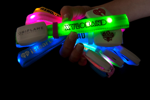 XyloBands: LED wristbands. The Audience is Part of the Show! Direct from COLDPLAY! Immersive Light Show Experiences!