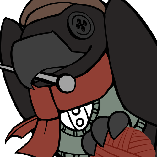 crowknits's profile picture. Toronto-based textile artist and designer, currently experimenting with acid dyes. Message me to discuss commissions!