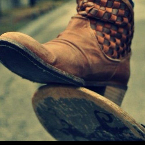 I'm just another one of those city cowboys. I skate, play music, and wear boots.