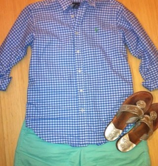 I wear a little too much Lilly, listen to a little too much Kenny, and drink a little too much lemonade.