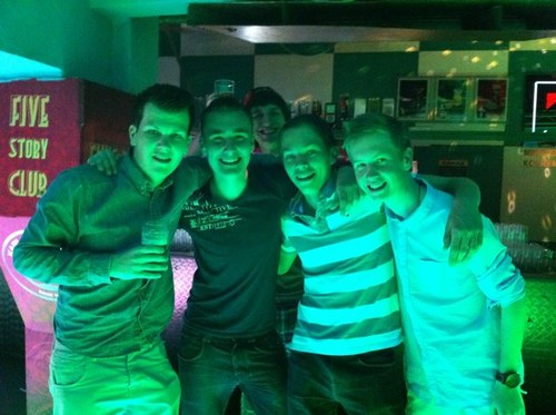 '95 | Voetbal | 5 VWO | AFCA | Uitgaan |