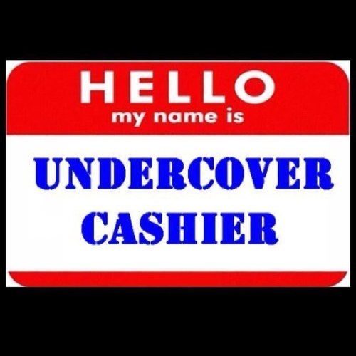 I'm a workplace professional doing a social experiement as a #Cashier. How are those treated who make an honest living? Apparently like shit.