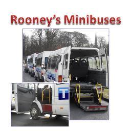 Rooneys minibuses, the perfect way to travel. Call: 07988826407 Email: tmcminibustravel@hotmail.co.uk