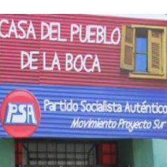 CasaDelPuebloLB's profile picture. Casa del Pueblo de La Boca
Partido Socialista Auténtico
Merendero - Bachillerato Popular