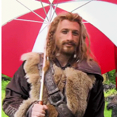 Fili at your service. Not the most awesome of Thorin's company but the sexiest, Not the most majestic though.