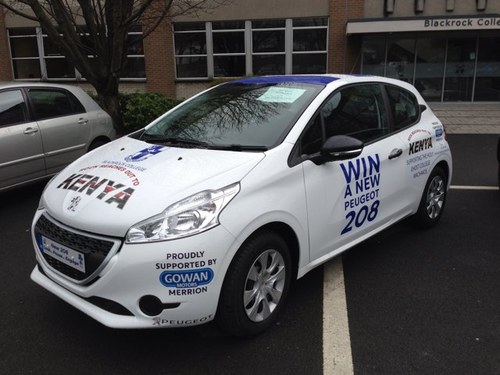 Win a New Peugeot 208 with all procedes going to The Building of The Holy Ghost College Machakos in Kenya