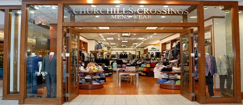 ChurchillsCross's profile picture. Churchills-Crossings Menswear, in the Oshawa Centre, has set the standard for high-quality clothing and service to suit the most discerning customer.