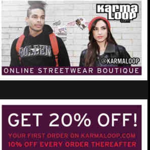 By Using Rep Code MTR You can Save 20% off your next purchase from Karmaloop Email karmaloopswag34@gmail.com Follow me on IG @_dope_street_wear_
