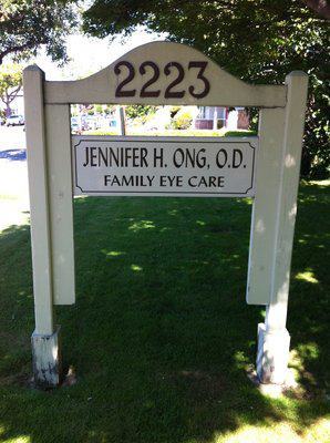 JENNIFER H. ONG, O.D. & ASSOCIATES
2223 Santa Clara Ave., Suite A. 
Alameda, CA 94501
510-521-0551