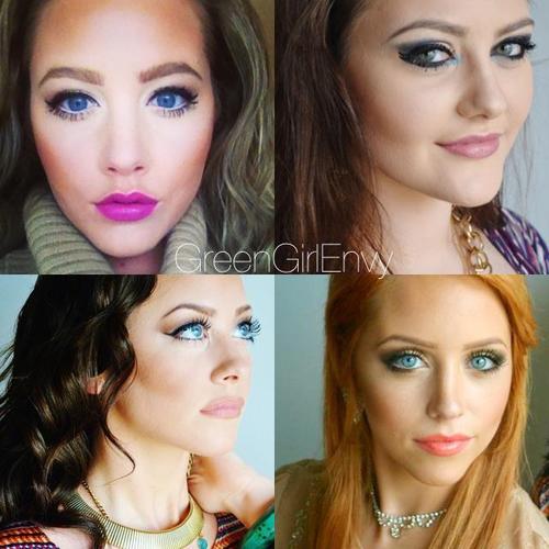 Want that Green Girl Envy? Stay tuned for a plethora of how-to's on our blog! Full of sisterly love and glamour know-how! #makeup #fashion #hair
