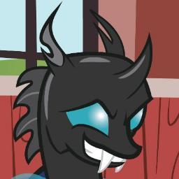 Guy who writes about colourful ponies. And changelings.