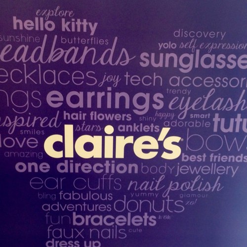 Hi from Claires :) We would like to share all our new promotions, products and styles for all age groups and occassions!