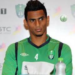 لاعب النادي الاهلي السعودي وليد باخشوين