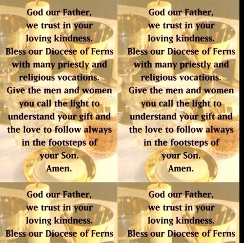 Ferns Diocese Fr. Billy Swan Telephone: 053 923 5777  Email: billyswan68@hotmail.com Website: https://t.co/PpdYkSvdgc