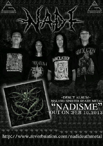 Out now ! CD's album NADISME || Sinister Death Metal || Contact : 083842463228/ Pin : 7491f6e0 || Admin : @konyelalmighty