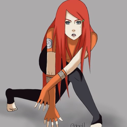 I'm Kushina Uzumaki~ Mother of Naruto and the holder of the ninetailed fox.~ I'm with @KirroFlash and we are raising a daughter.