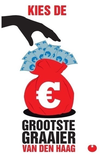 Wie is de grootste graaier van Den Haag? De Grootste Graaierverkiezing is een initiatief van @SPDenHaag