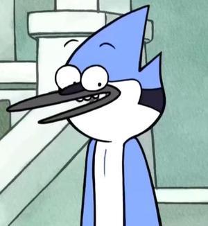 Yo soy mordecai un ave (raza arrendajo) de 23 años me comporto como niño, algunos de mis amigos son: Rigby, Skips, Benson, Fantasmin y Musculoso, ¡diviertanse!