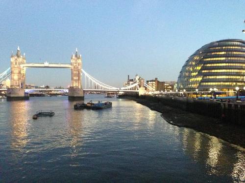 A destination bar with spectacular views of HMS Belfast and surrounding London landmarks.