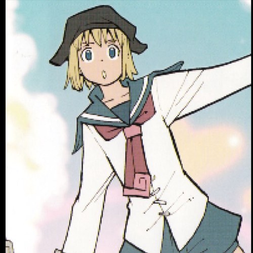 FrigginGiraffe's profile picture. Hi! I'm Patti! *smiles* I'm a twin demon gun with my big sis' @LizIsScared. Our meister is @ShinigamiBoy_ ! [RP/Parody] #Spartoi #Taken