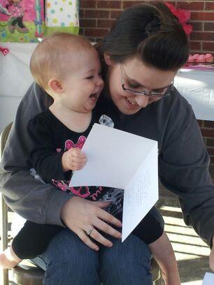 happy wife and mommy!