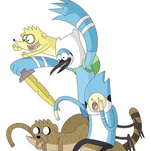 RegularTimeFan's profile picture. Regular Show & Adventure Time! Wooooo!