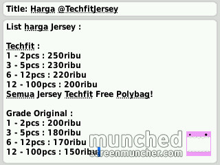 Menjual Jersey Grade Original Dan Techfit (Press di badan dan Khusus Adidas), 100% mirip dengan Jersey Asli Pemain! Harga Jersey ada di Picture!