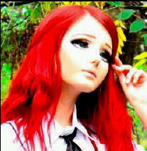 Anastasiya Shpagina my name. I'm a real anime character I have somany make up tutorials in my youtube channel.