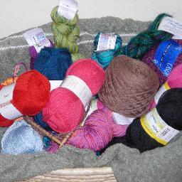 I am a knitter, spinner and runner.