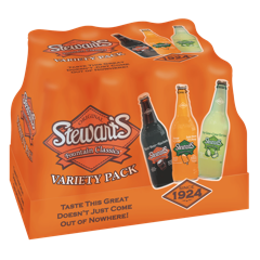 Home of Stewarts Premium Soda: Root Beer, Orange n'Cream, Key Lime, Cream Soda, Black Cherry, & Grape Soda. Authentic & True!