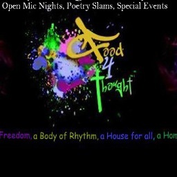 Food4Thought101's profile picture. The Award Winning Food For Thought Organization hosts programs  that have included prestigious artists such as Mos Def, Wendy S. Walters, and Talib Kweli.
