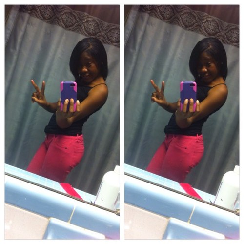 Rakilah gipson in the mirror
